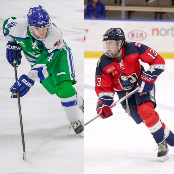 Anya Battaglino & Kaleigh Fratkin of the NWHL join the PG Sports Team!