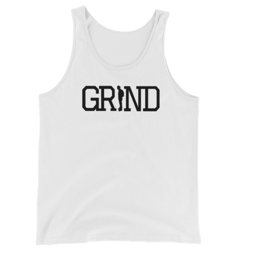 GRIND - White Tank Top
