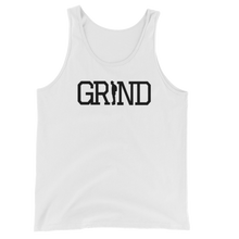 Load image into Gallery viewer, GRIND - White Tank Top
