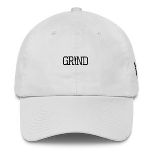 GRIND - White Dad Hat