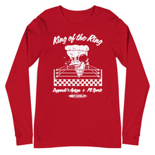 Load image into Gallery viewer, King of the Ring - Red Long Sleeve

